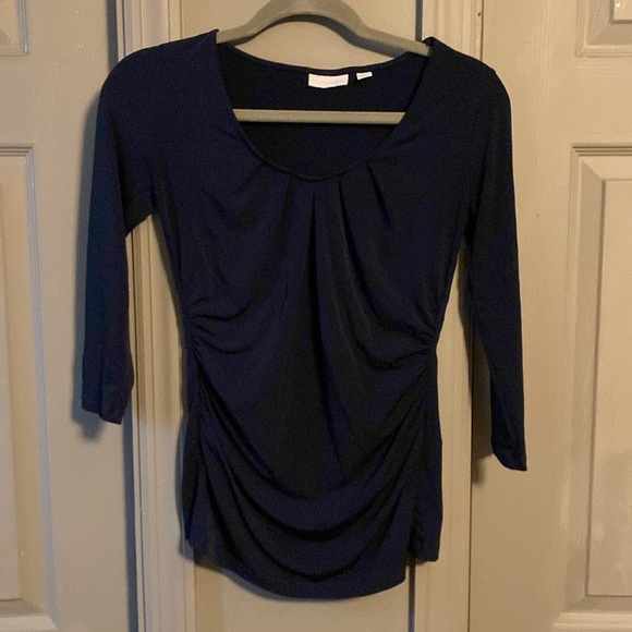 New York & Co. blue blouse - Picture 1 of 2
